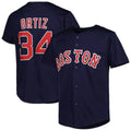 B.Red Sox #34 David Ortiz Navy Hall of Fame Replica Player product image 1