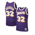 Los Angeles Lakers Magic Johnson Purple 1984-85 Hardwood Classics Swingman Jersey product image 1, provided for visual