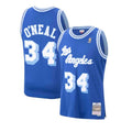 Los Angeles Lakers Shaquille O'Neal Royal 1996-97 Hardwood Classics Swingman Jersey product image 1, provided for visual