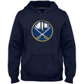 Buffalo Sabres NHL Bulletin Men Navy Express Twill Logo Hoodie product image 1, provided for visual reference and product