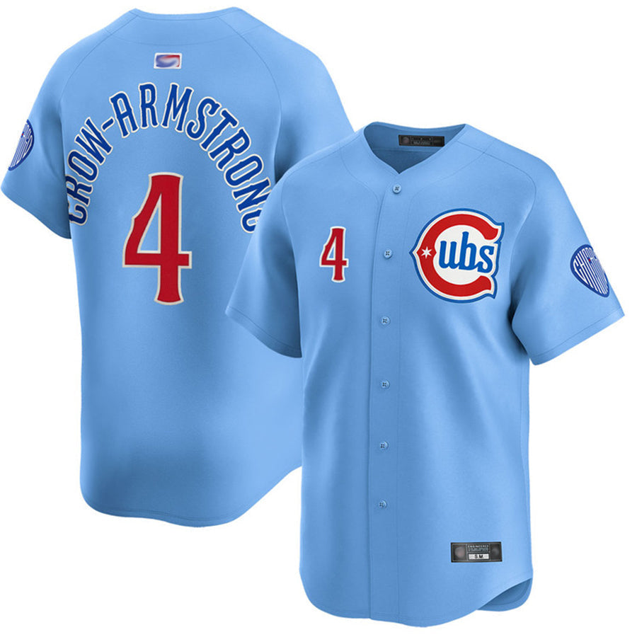 C.Cubs #4 Pete Crow-Armstrong Player Blues Limited Baseball product image 1
