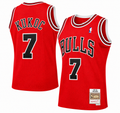 Mens Chicago Bulls Toni Kukoc Mitchell & Ness Red 1997-98 Hardwood Classics Swingman Jersey product image 1, provided for
