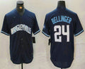 C.Cubs #24 Cody Bellinger Player Navy City Connect Cool product image 1