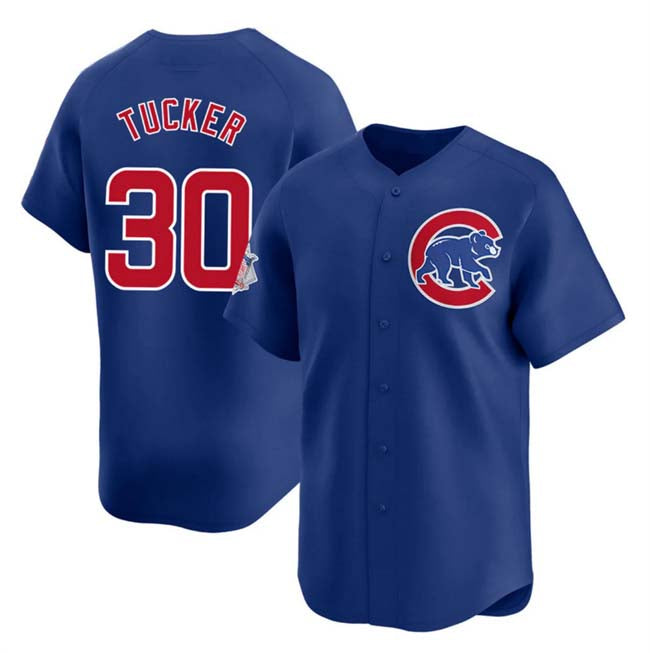 C.Cubs #30 Kyle Tucker Player Royal 2025 Limited Stitched product image 1