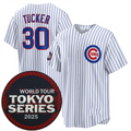 C.Cubs #30 Kyle Tucker Player White 2025 World Tour Tokyo product image 1