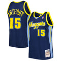 Denver Nuggets Carmelo Anthony Blue 2006-07 Hardwood Classics Swingman Jersey product image 1, provided for visual reference