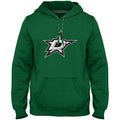 Dallas Stars NHL Bulletin Men Green Express Twill Logo Hoodie product image 1, provided for visual reference and product