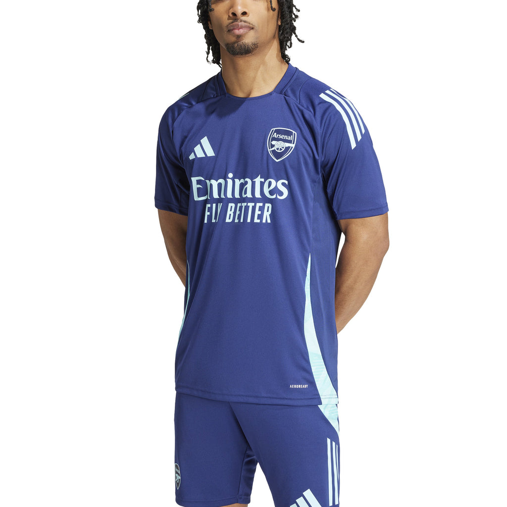 Arsenal FC EPL Adidas Men Navy Tiro 2024 Training Jersey product image 4, provided for visual reference and product detail