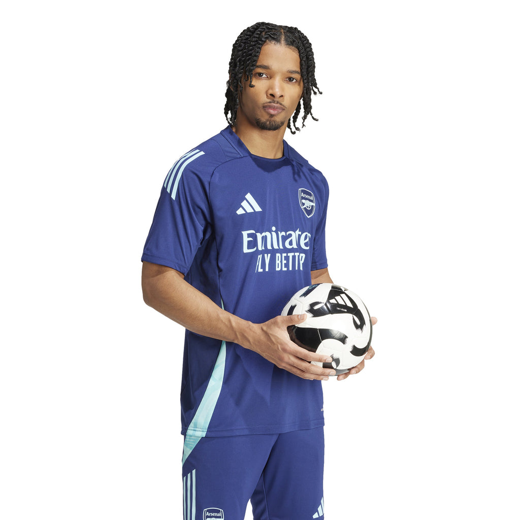 Arsenal FC EPL Adidas Men Navy Tiro 2024 Training Jersey product image 6, provided for visual reference and product detail
