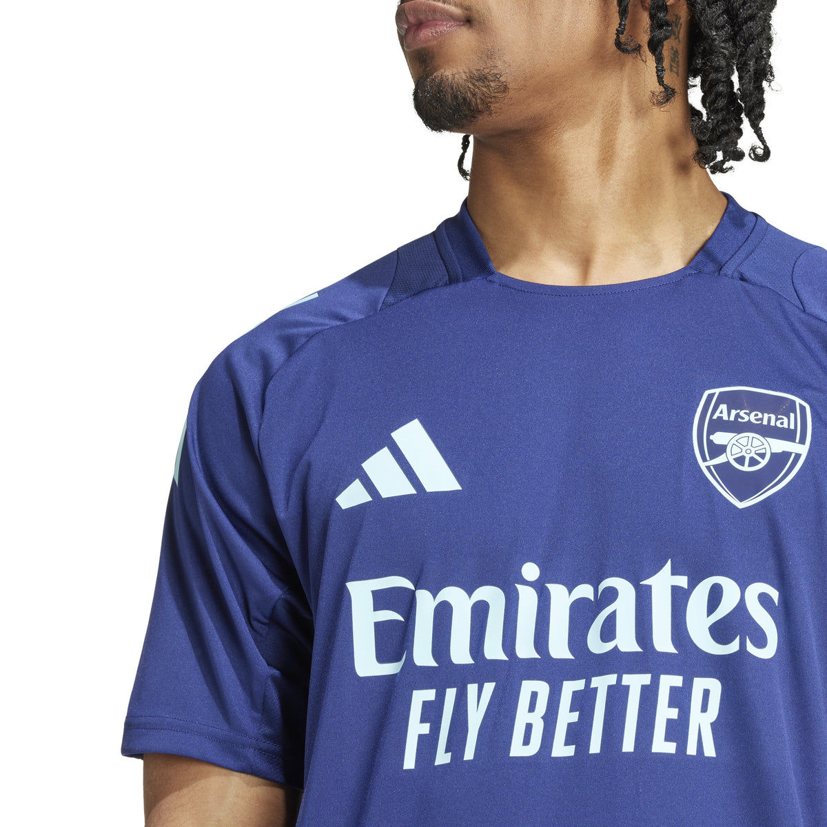 Arsenal FC EPL Adidas Men Navy Tiro 2024 Training Jersey product image 7, provided for visual reference and product detail