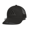 Adidas Men Black Structured Trucker Snapback Hat product image 1, provided for visual reference and product detail review