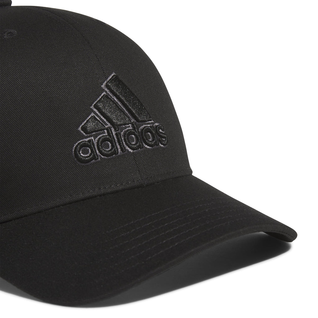 Adidas Men Black Structured Trucker Snapback Hat product image 3, provided for visual reference and product detail review