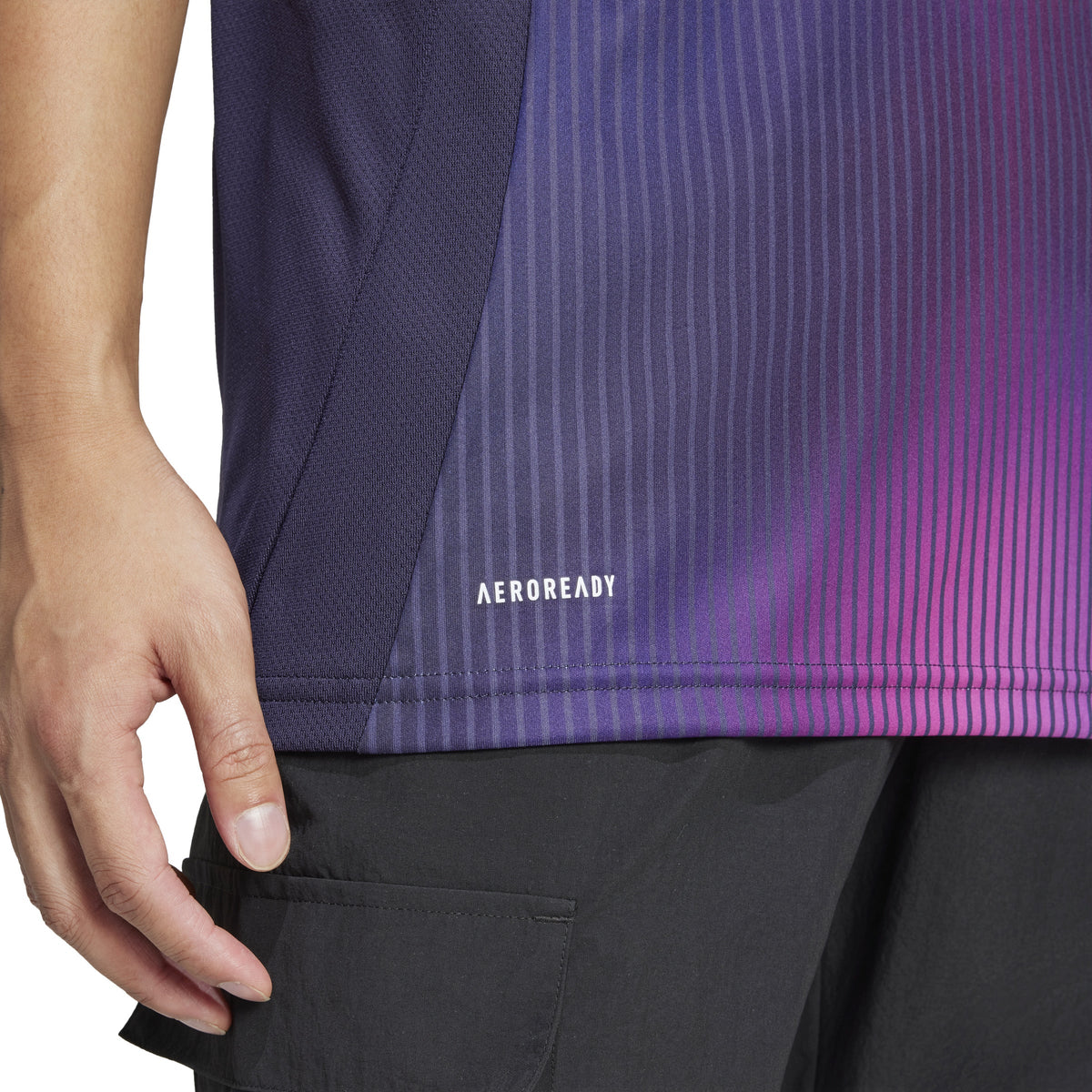 LA Galaxy MLS Adidas Men Purple 2025/26 Away Replica Jersey product image 8, provided for visual reference and product