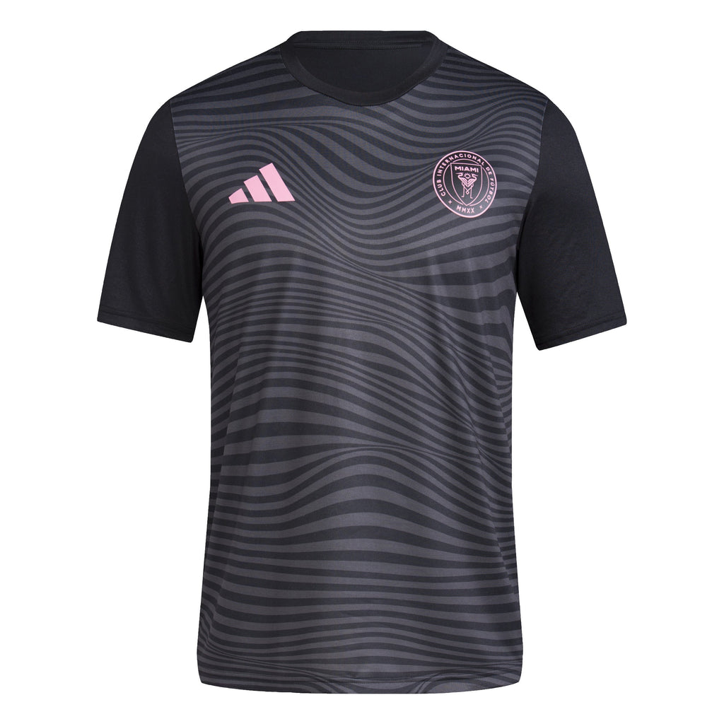 Lionel Messi Inter Miami FC MLS Adidas Men Black T-Shirt product image 2, provided for visual reference and product detail