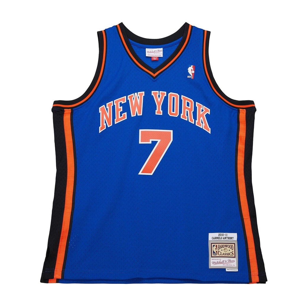 Mitchell & Ness Knicks Carmelo Anthony 2010 Swingman Jersey product image 2, provided for visual reference and product