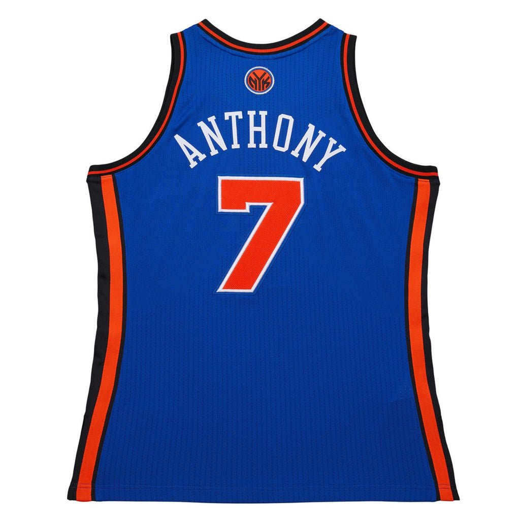 Mitchell & Ness Knicks Carmelo Anthony 2010 Jersey product image 1, provided for visual reference and product detail review