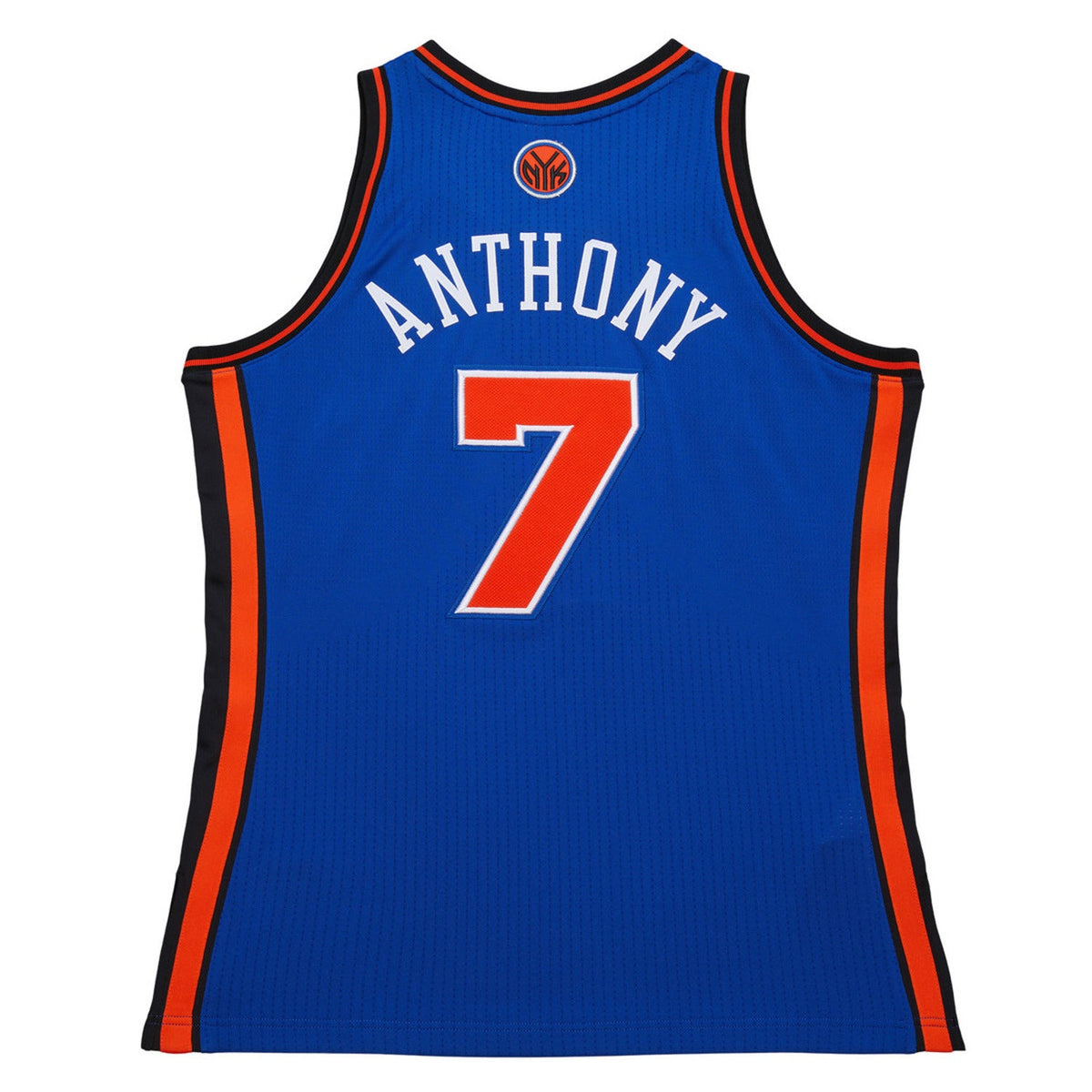 Mitchell & Ness Knicks Carmelo Anthony 2010 Jersey product image 1, provided for visual reference and product detail review