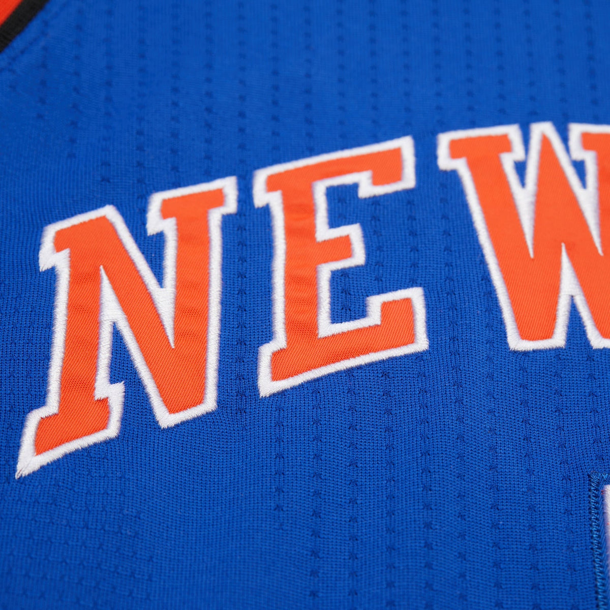 Mitchell & Ness Knicks Carmelo Anthony 2010 Jersey product image 4, provided for visual reference and product detail review
