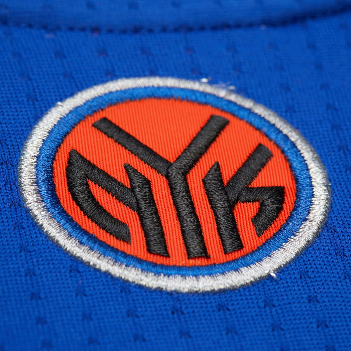 Mitchell & Ness Knicks Carmelo Anthony 2010 Jersey product image 7, provided for visual reference and product detail review