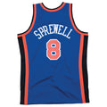 Latrell Sprewell Mitchell & Ness 98-99 Road Swingman Jersey product image 1, provided for visual reference and product