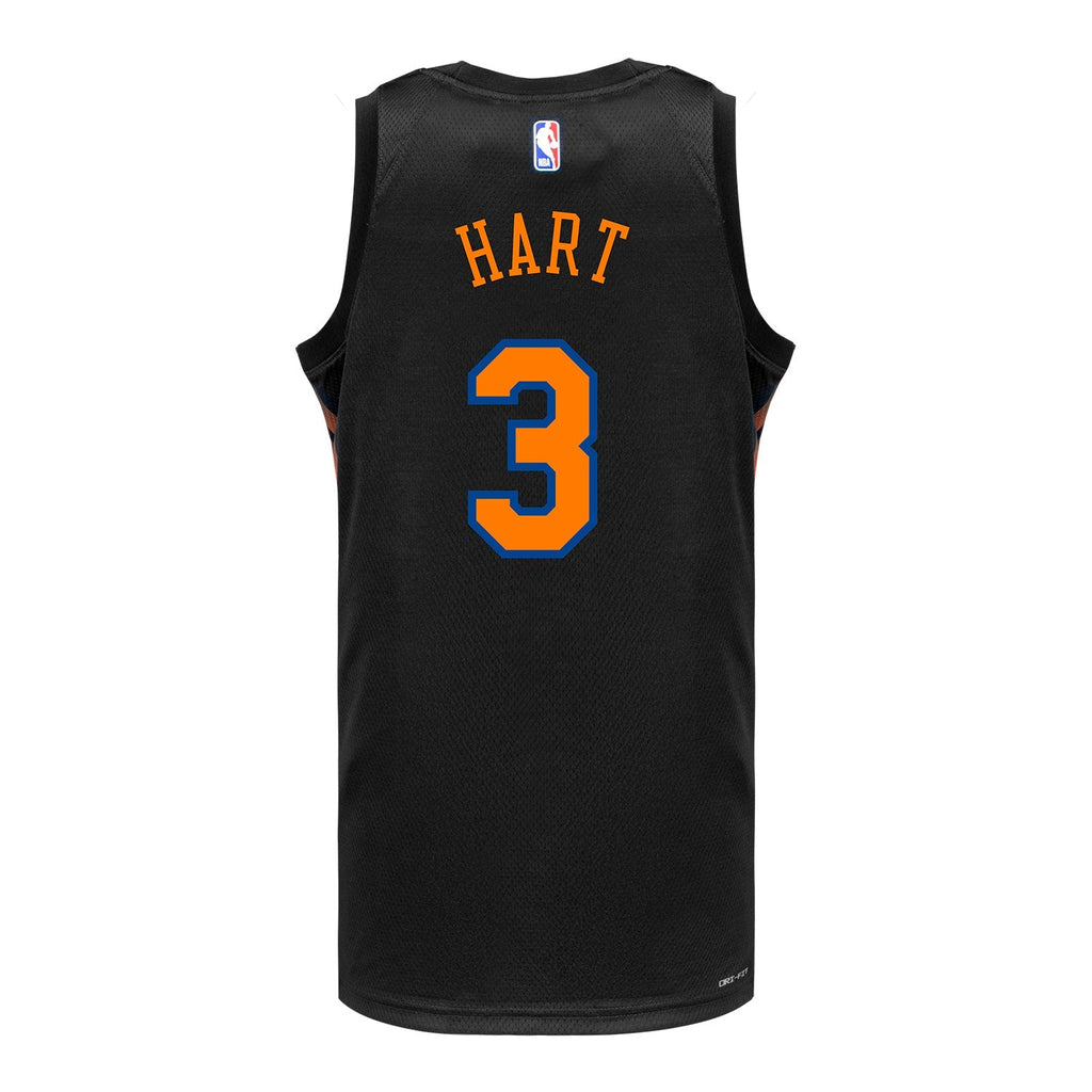 Josh Hart Nike Black Statement Swingman Jersey product image 1, provided for visual reference and product detail review