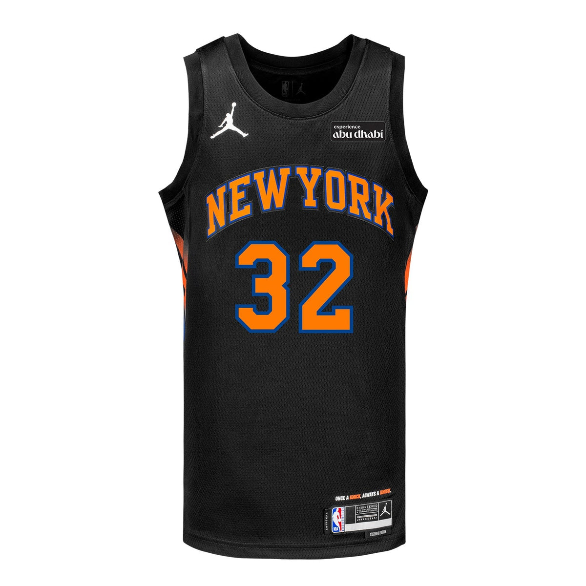 Karl-Anthony Towns Nike Black Statement Swingman Jersey product image 2, provided for visual reference and product detail