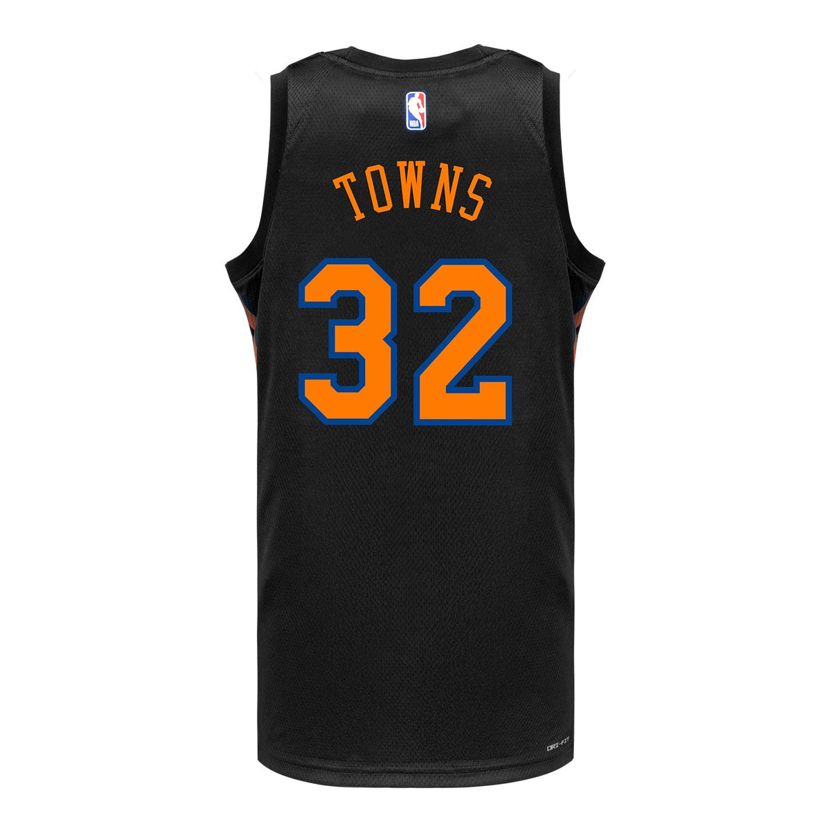 Karl-Anthony Towns Nike Black Statement Swingman Jersey product image 1, provided for visual reference and product detail