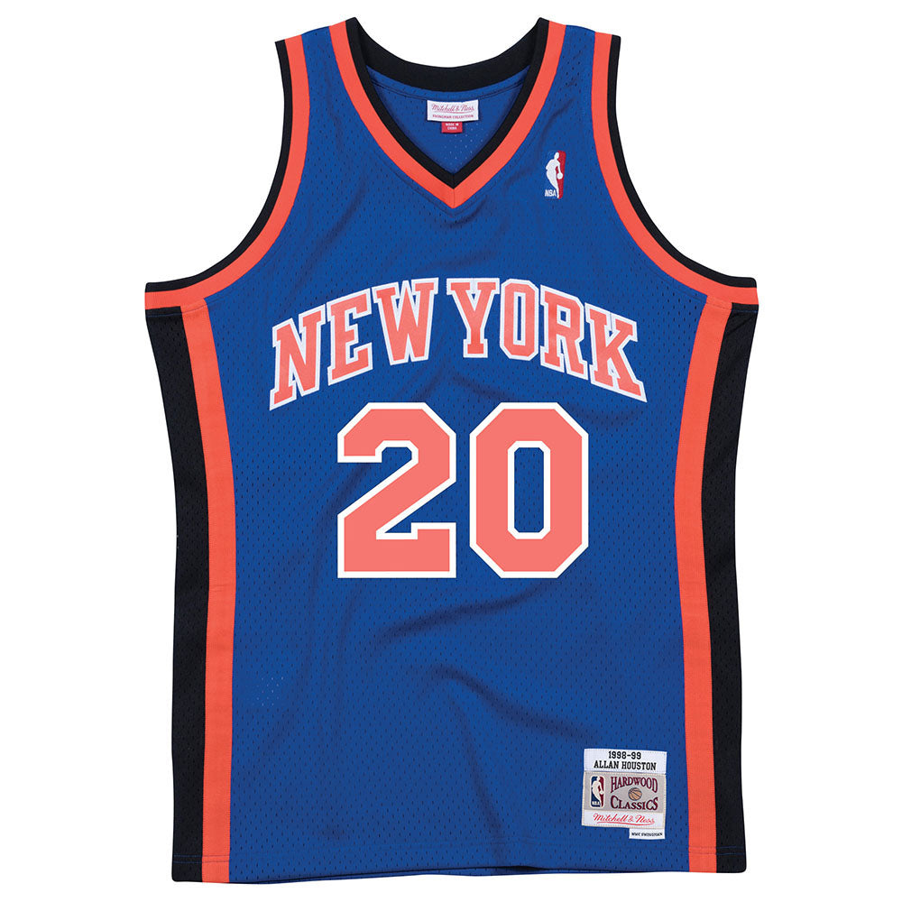 Allan Houston Mitchell & Ness 98-99 Road Swingman Jersey product image 2, provided for visual reference and product detail