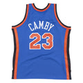 Marcus Camby Mitchell & Ness 98-99 Road Swingman Jersey product image 1, provided for visual reference and product detail