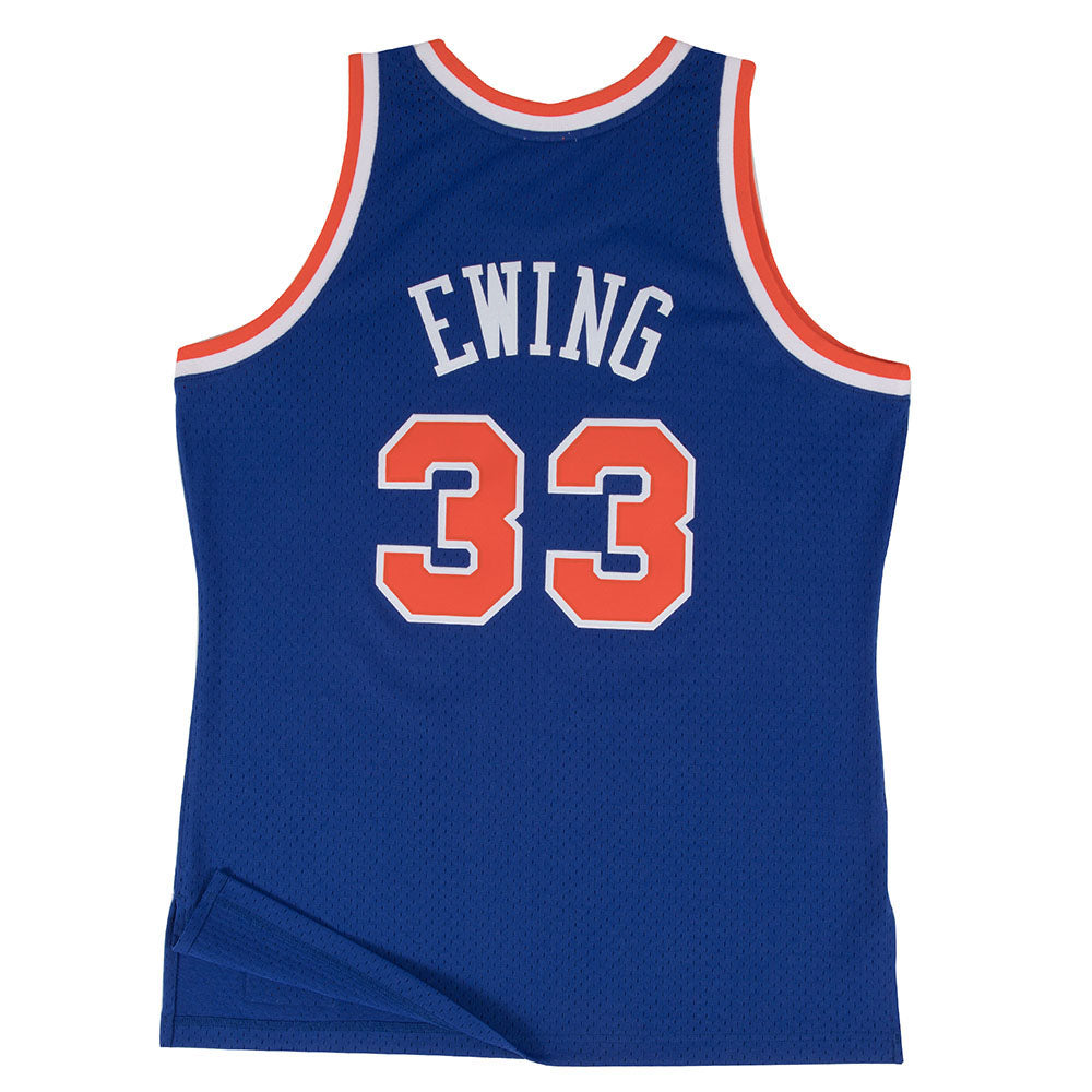 Patrick Ewing Mitchell & Ness 91-92 Road Swingman Jersey product image 1, provided for visual reference and product detail