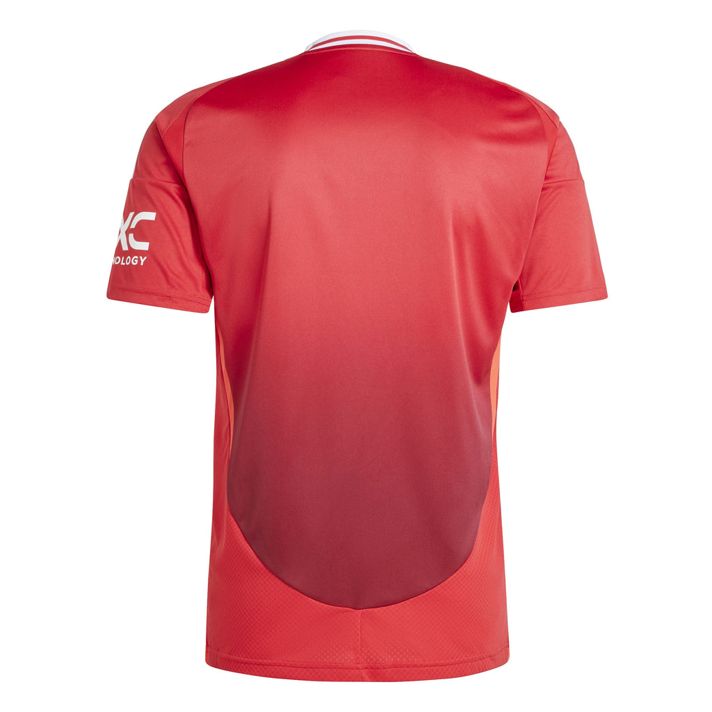 Manchester United FC EPL Adidas Men Red 2024/25 Replica Jersey product image 2, provided for visual reference and product