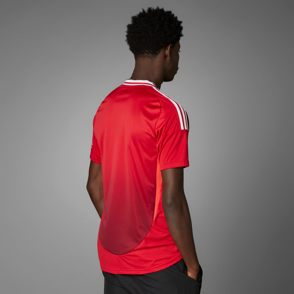 Manchester United FC EPL Adidas Men Red 2024/25 Replica Jersey product image 5, provided for visual reference and product