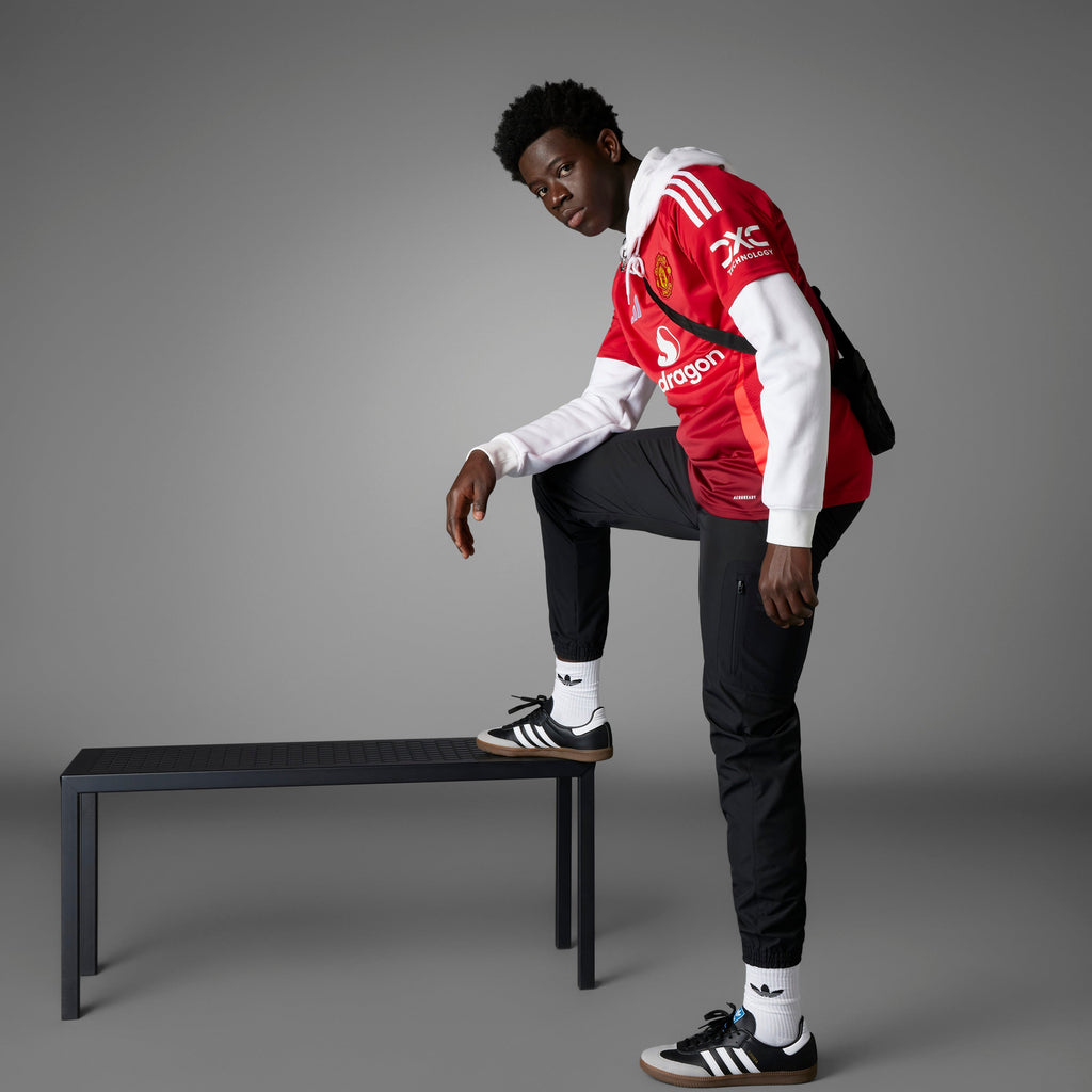 Manchester United FC EPL Adidas Men Red 2024/25 Replica Jersey product image 8, provided for visual reference and product