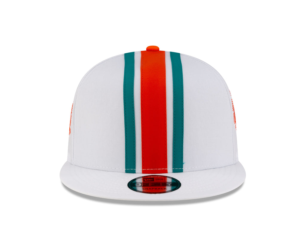 Miami Dolphins NFL New Era Men White 9Fifty Helmet Pack Snapback product image 4, provided for visual reference and product