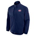 Montreal Canadiens NHL Fanatics Branded Men Navy 2024 Authentic Pro Rink Coaches Jacket product image 1, provided for visual