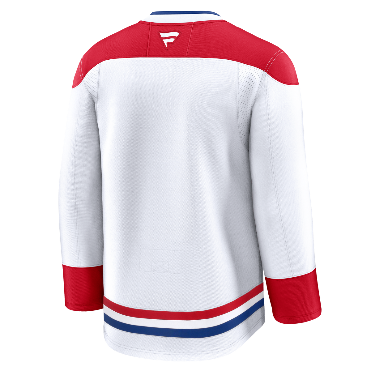 Montreal Canadiens NHL Fanatics Branded Men White Premium Jersey product image 2, provided for visual reference and product