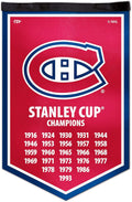 Montreal Canadiens NHL TSV 12"x18" Felt Victory Team Banner product image 1, provided for visual reference and product
