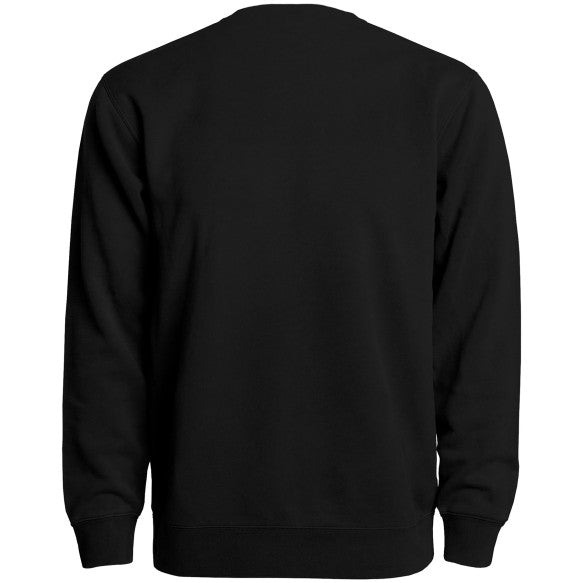 Montreal Expos MLB Bulletin Men Black Twill Logo Shadow Express Crew Sweater product image 2, provided for visual reference