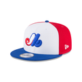 Montreal Expos MLB New Era Men Tricolor 9Fifty Cooperstown Snapback product image 1, provided for visual reference and