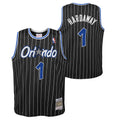Orlando Magic Anfernee Penny Hardaway Mitchell & Ness 1994 NBA Black Hardwood Classic Swingman Jersey product image 1,