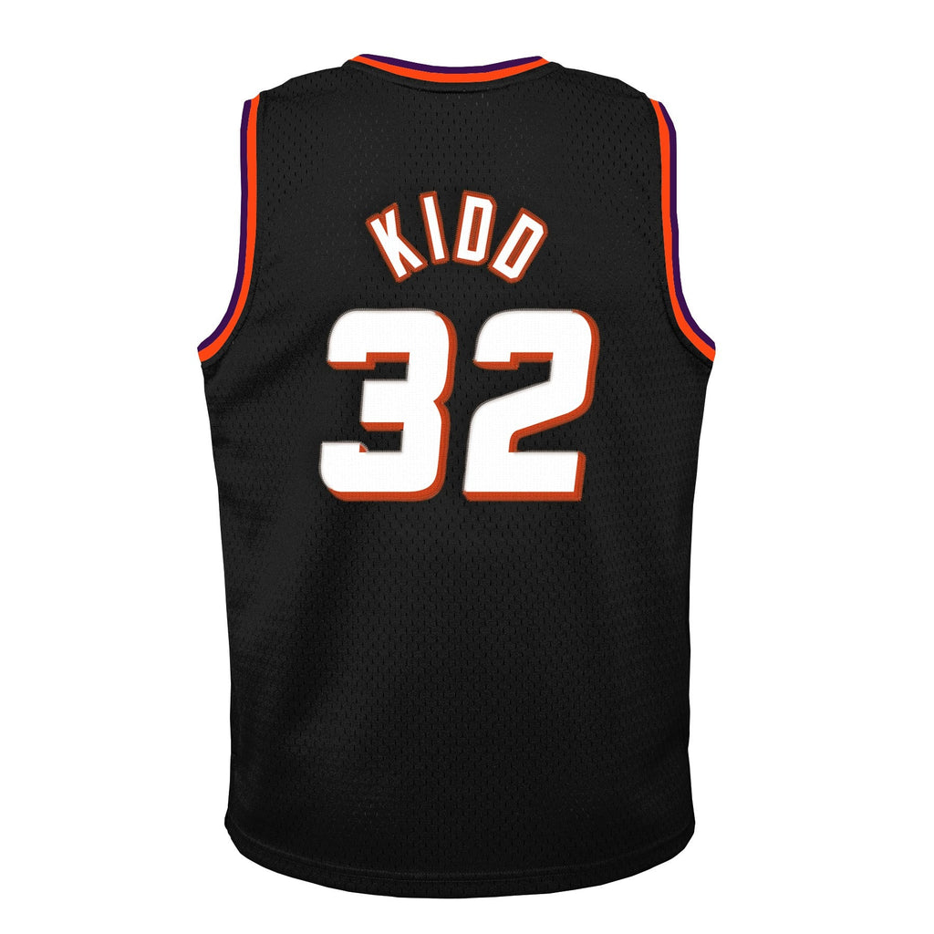 Phoenix Suns Jason Kidd Mitchell & Ness Black 1996-97 Hardwood Classics Swingman Jersey product image 3, provided for visual