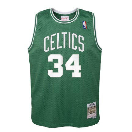 Boston Celtics Paul Pierce Mitchell & Ness Kelly Green 2007-08 Hardwood Classics Swingman Jersey product image 2, provided
