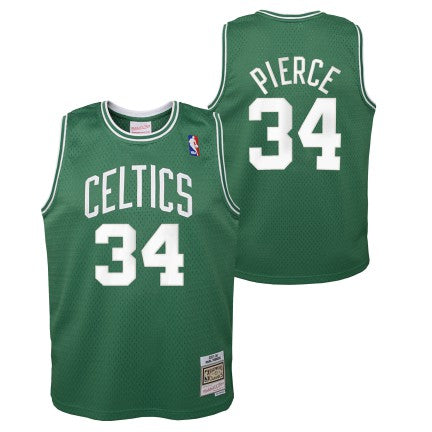 Boston Celtics Paul Pierce Mitchell & Ness Kelly Green 2007-08 Hardwood Classics Swingman Jersey product image 1, provided