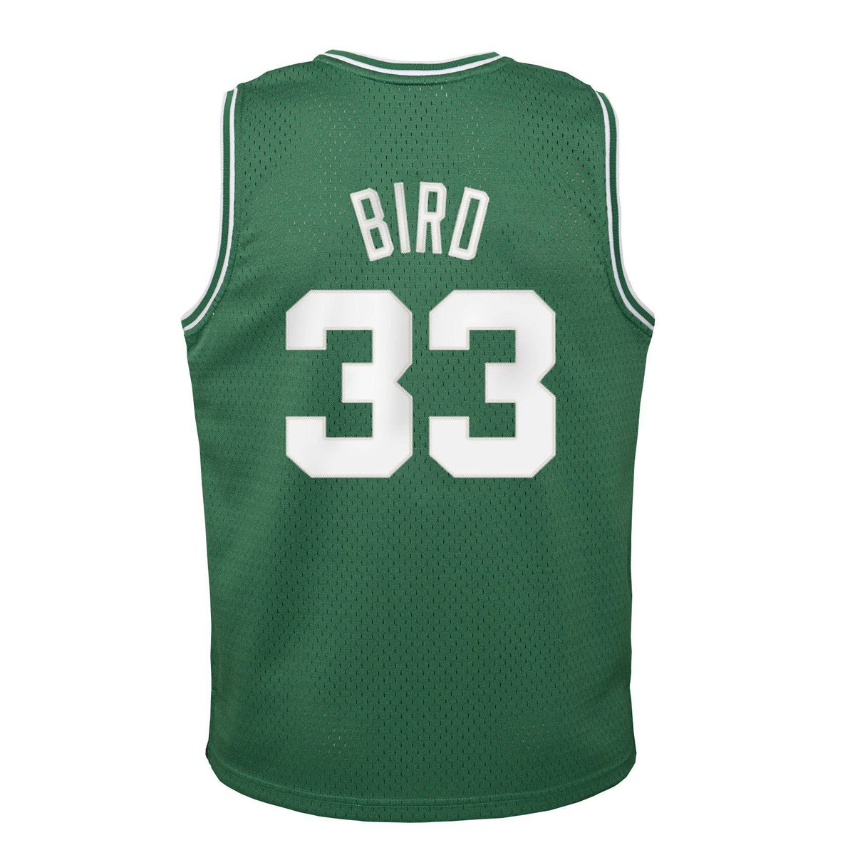 Boston Celtics Larry Bird Mitchell & Ness Kelly Green 1985-86 Hardwood Classics Swingman Jersey product image 3, provided