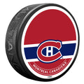 Montreal Canadiens NHL Autograph Textured Hockey Puck product image 1, provided for visual reference and product detail