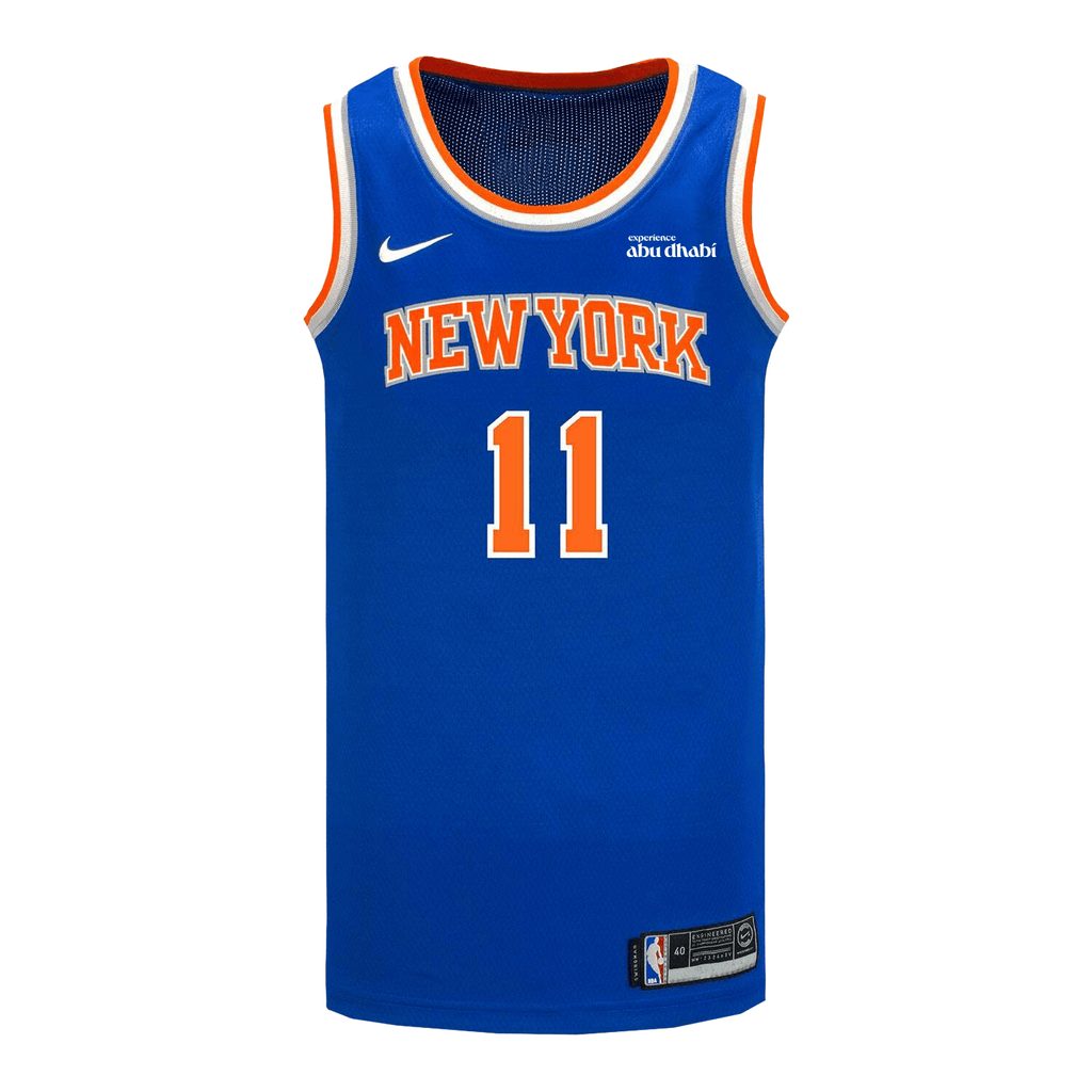 Jalen Brunson Nike Icon Swingman Jersey product image 2, provided for visual reference and product detail review