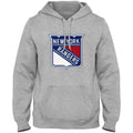 New York Rangers NHL Bulletin Men Athletic Grey Express Twill Logo Hoodie product image 1, provided for visual reference and