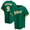 Athletics #9 Reggie Jackson Player Green Replica Kelly Game product image 1