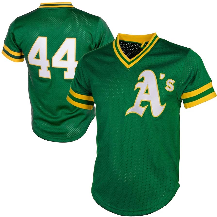Athletics #44 Reggie Jackson Player Cooperstown Mesh product image 1