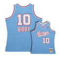 Sacramento Kings Mike Bibby Blue 2004-05 Hardwood Classics Swingman Jersey product image 1, provided for visual reference